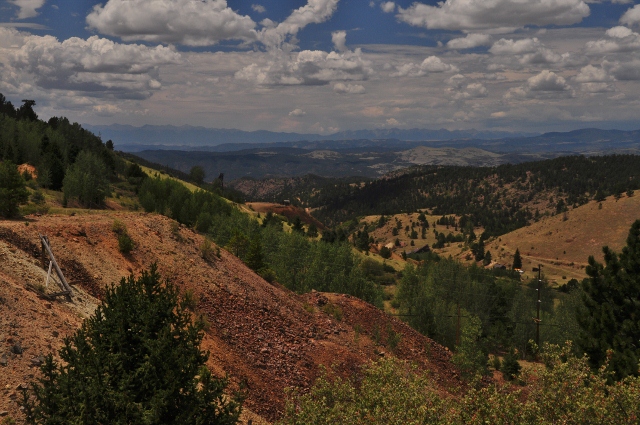 Anaconda, abandoned mining area